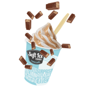 Shuffle Bueno KitKat,Soft Ice Corner;4,95